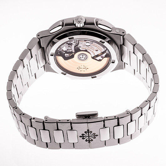 パテックフィリップ ノーチラス トラベルタイム クロノグラフ 5990/1A-011 ブルー 中古 サブカット 2枚目