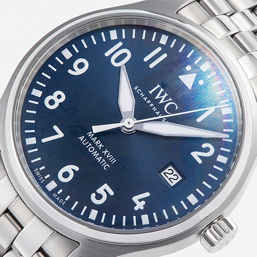 IWC マークXVIII プティ プランス IW327014 ブルー 中古 サブカット 1枚目