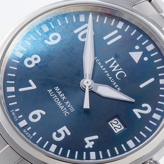 IWC マークXVIII プティ プランス IW327014 ブルー 中古 サブカット 4枚目