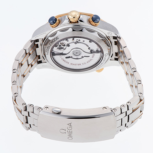 オメガ シーマスター300M コーアクシャル マスタークロノメーター クロノグラフ 210.20.44.51.03.001 ブルー 中古 サブカット 2枚目