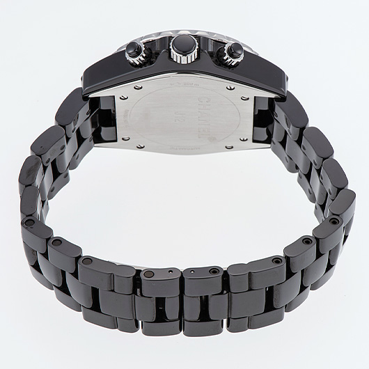 シャネル J12 クロノグラフ H0940 ブラック 中古 サブカット 2枚目