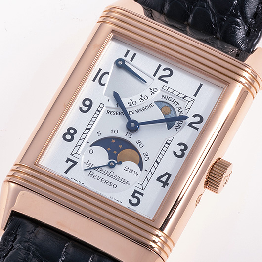 ジャガー・ルクルト レベルソ サンムーン Q2752420 シルバー 中古 サブカット 1枚目