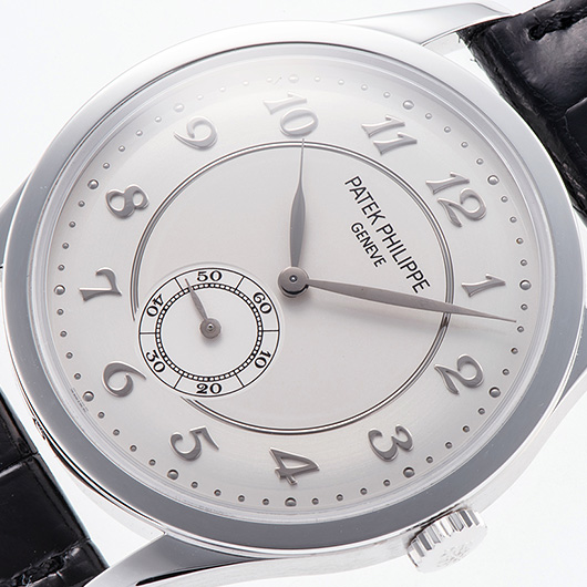 パテックフィリップ カラトラバ 5196P-001 シルバー 中古 サブカット 1枚目