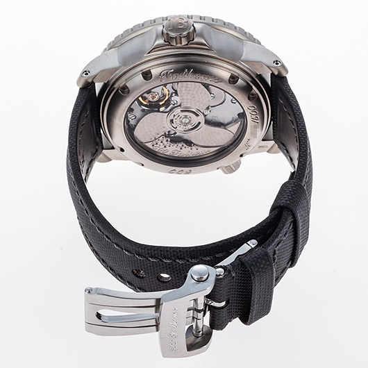 ブランパン フィフティ ファゾムス 500 GMT 50021-12B30-52B ブラック 中古 サブカット 2枚目