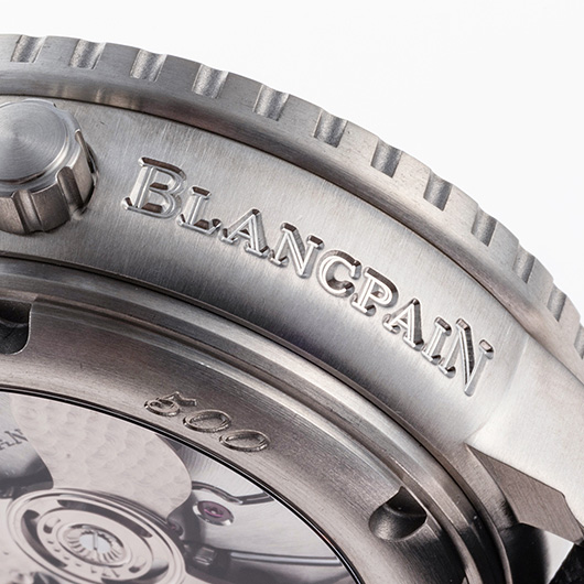 ブランパン フィフティ ファゾムス 500 GMT 50021-12B30-52B ブラック 中古 サブカット 3枚目