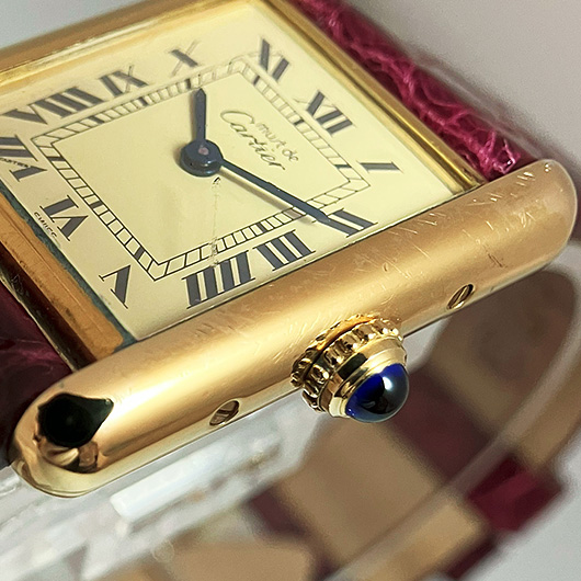 カルティエ マストタンク　ヴェルメイユ W1003153 アイボリー 中古 サブカット 4枚目