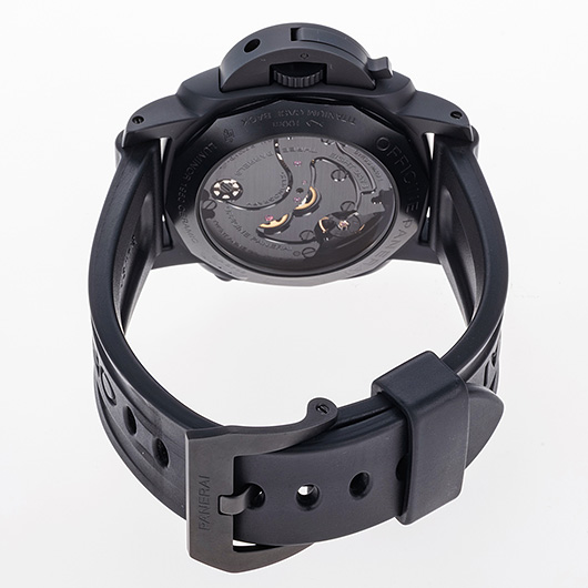 パネライ ルミノール1950 クロノグラフ モノプルサンテ 8デイズ GMT PAM00317 ブラック 中古 サブカット 2枚目