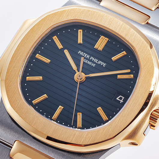 パテックフィリップ ノーチラス 3800/1JA ブルー 中古 サブカット 1枚目