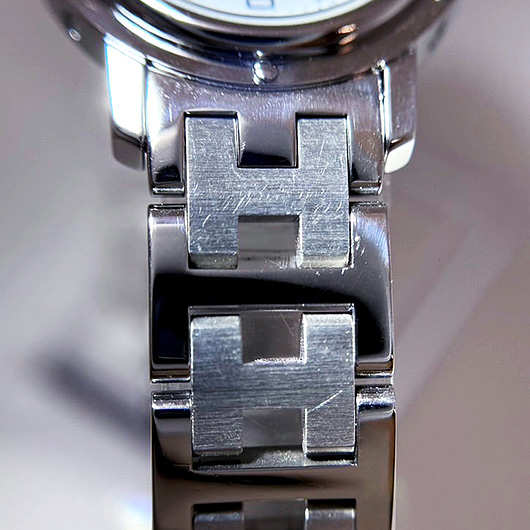 エルメス クリッパー CL4.210 ホワイト 中古 サブカット 4枚目