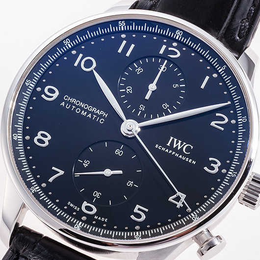 IWC ポルトギーゼ クロノグラフ IW371609 ブラック 中古 サブカット 1枚目