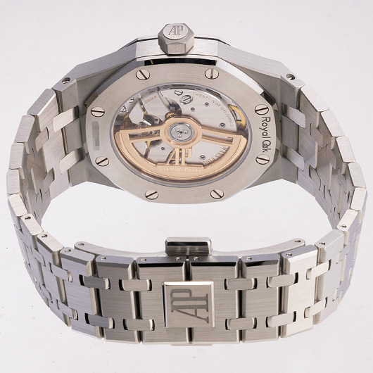 オーデマ・ピゲ ロイヤルオーク オートマティック 15550ST.OO.1356ST.08 ライトブルー 新品 サブカット 2枚目