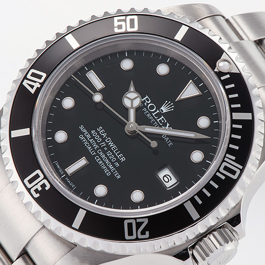 ロレックス シードゥエラー 16600 ブラック 中古 サブカット 1枚目