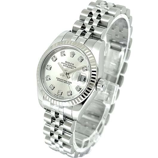 ロレックス デイトジャスト 179174G シルバー 中古 | かめ吉