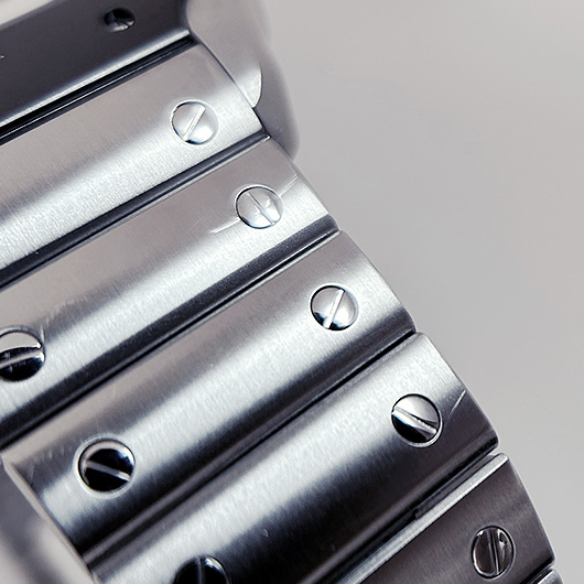 カルティエ サントス ドゥ カルティエ ウォッチ LM WSSA0037 グレー 中古 サブカット 3枚目