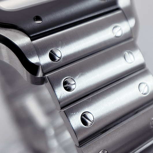 カルティエ サントス ドゥ カルティエ ウォッチ LM WSSA0037 グレー 中古 サブカット 4枚目