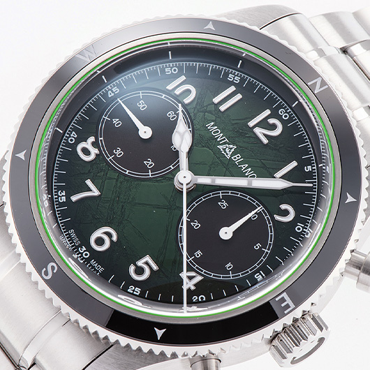 モンブラン 1858 ジオスフェール ゼロ オキシジェン MB133298 グリーン 新品 サブカット 1枚目