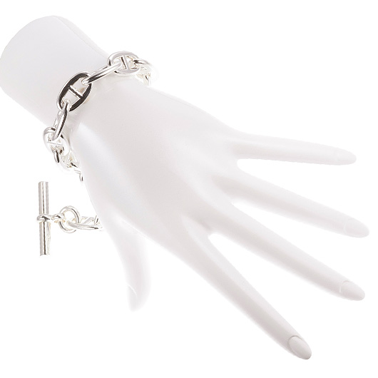 エルメス シェーヌ・ダンクル GM シルバー 新品 サブカット 1枚目