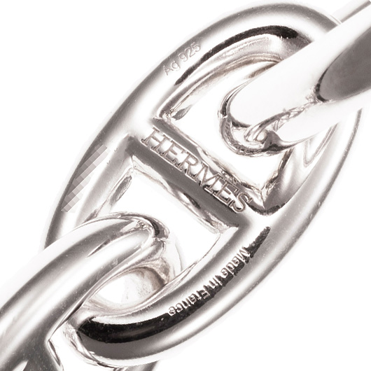 エルメス シェーヌ・ダンクル GM シルバー 新品 サブカット 2枚目