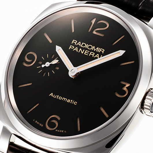 パネライ ラジオミール1940 3デイズ アッチャイオ PAM00620 ブラック 中古 サブカット 1枚目