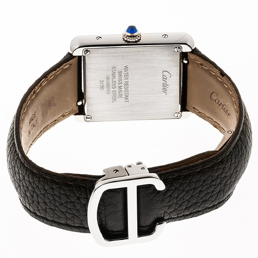 カルティエ タンクソロ SM WSTA0030 シルバー 中古 サブカット 2枚目