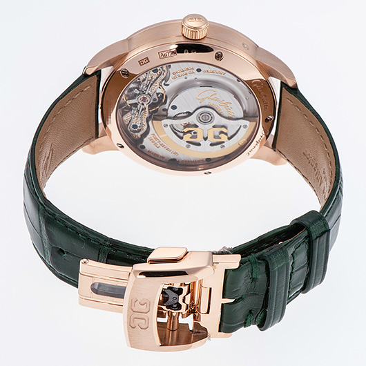 グラスヒュッテオリジナル パノマティック ルナ 1-90-02-23-35-61 グリーン 新品 サブカット 2枚目