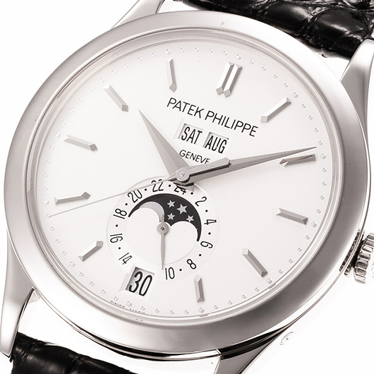 パテックフィリップ 年次カレンダー 5396G-011 シルバー 中古 サブカット 1枚目