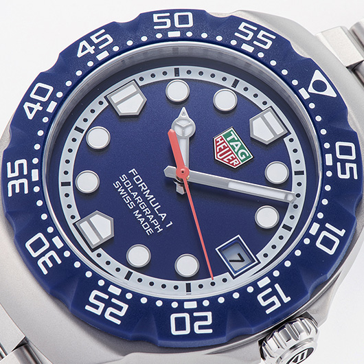 タグ・ホイヤー フォーミュラ1 ソーラーグラフ WBY1112.BA0042 ブルー 新品 サブカット 1枚目