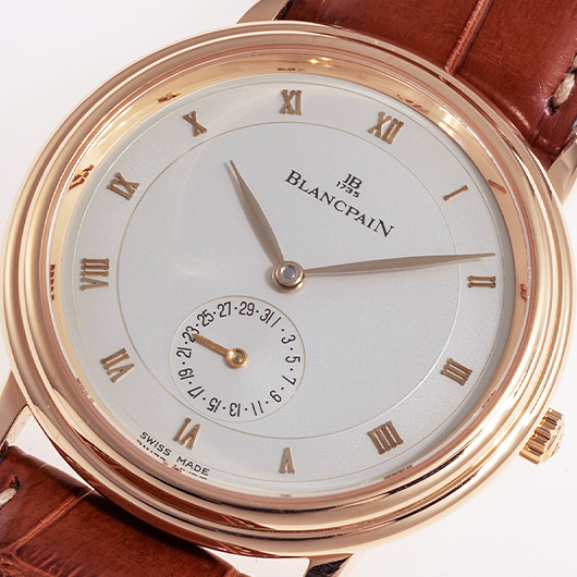 ブランパン ヴィルレ 4795-3319-15 シルバー 中古 サブカット 1枚目