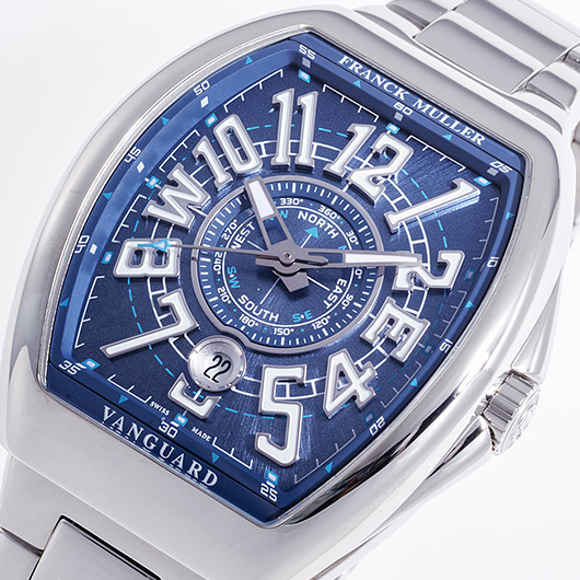 フランク・ミュラー ヴァンガード V41SCDTYTMARACAC ブルー 新品 サブカット 1枚目