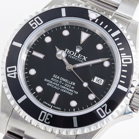ロレックス シードゥエラー 16600 ブラック 新品 サブカット 1枚目
