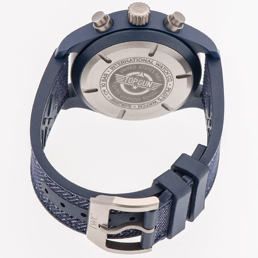 IWC パイロットウォッチ クロノグラフ トップガン オセアナ IW389404 ブルー 新品 サブカット 2枚目