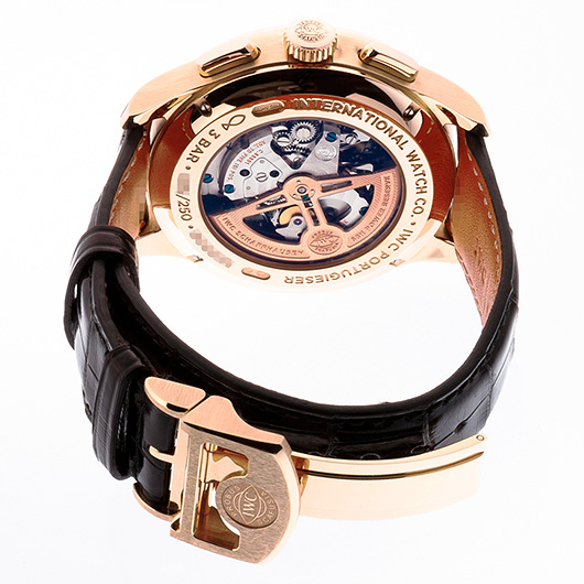 IWC ポルトギーゼ パーペチュアル デジタル デイト/マンス 75周年アニバーサリー IW397204 ブルー 中古 サブカット 2枚目