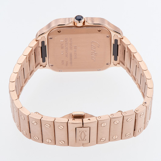 カルティエ サントス ドゥ カルティエ ウォッチ MM WGSA0031 シルバー 新品 サブカット 2枚目