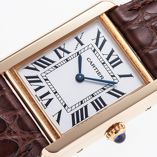 カルティエ タンクソロ SM W1018755 シルバー 中古 サブカット 1枚目