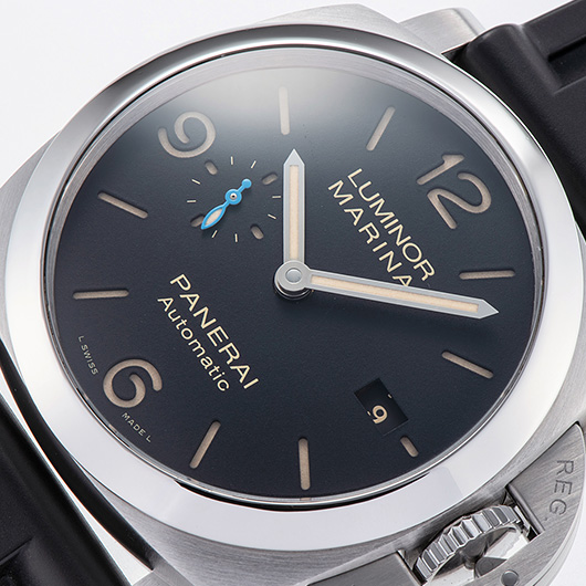 パネライ ルミノールマリーナ1950 3デイズ アッチャイオ PAM01312 ブラック 中古 サブカット 1枚目