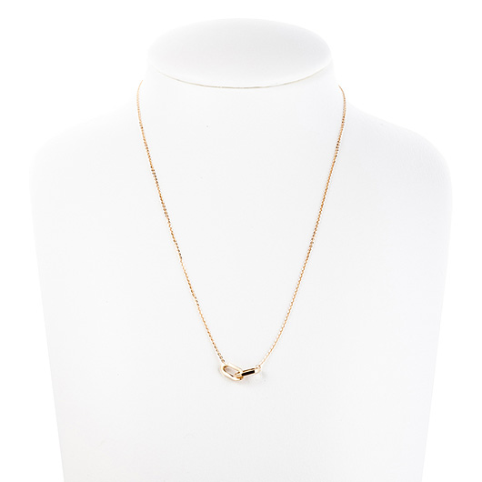 ノーブランド 18K ゴールド ネックレス 4133970 イエローゴールド 新品 サブカット 1枚目