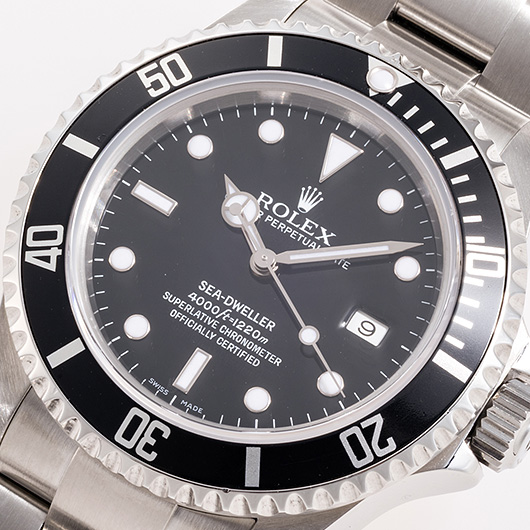ロレックス シードゥエラー 16600 ブラック 中古 サブカット 1枚目