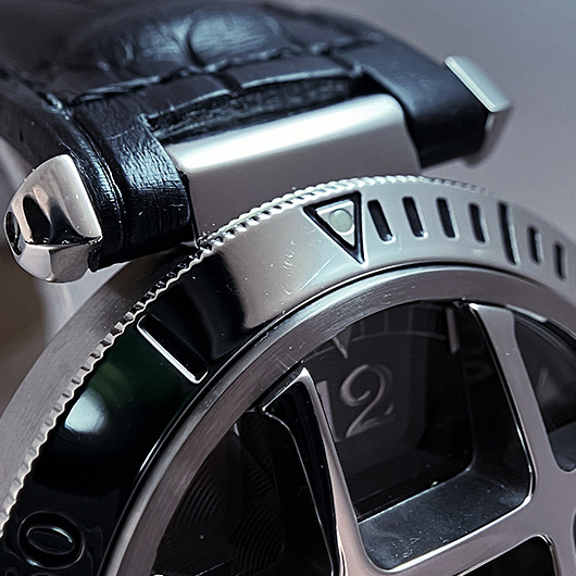 カルティエ パシャ N°950グリッド W3106255 ブラック 中古 サブカット 4枚目