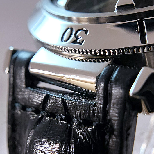 カルティエ パシャ N°950グリッド W3106255 ブラック 中古 サブカット 5枚目