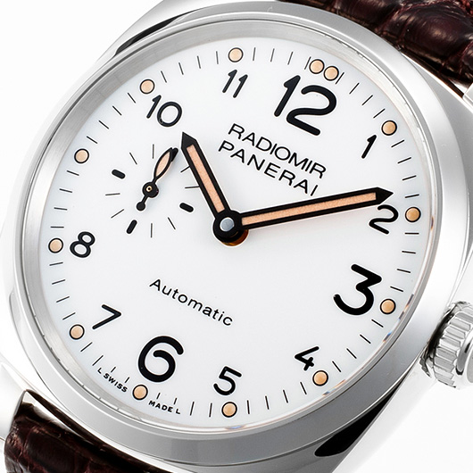 パネライ ラジオミール1940 3デイズ アッチャイオ PAM00655 ホワイト 中古 サブカット 1枚目