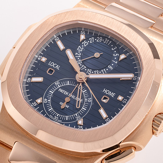 パテックフィリップ ノーチラス トラベルタイム クロノグラフ 5990/1R-001 ブルー 中古 サブカット 1枚目