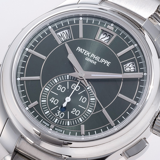 パテックフィリップ 年次カレンダー クロノグラフ 5905/1A-001 グリーン 中古 サブカット 1枚目