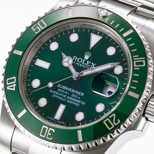 ロレックス サブマリーナ デイト 116610LV グリーン 中古 サブカット 1枚目