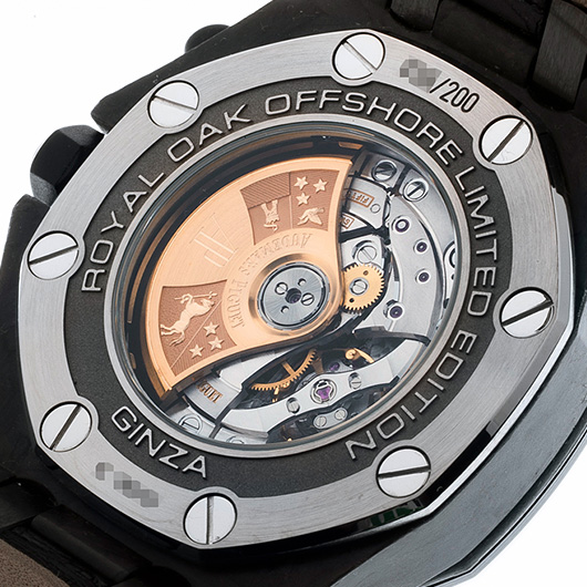 オーデマ・ピゲ ロイヤルオーク オフショア クロノグラフ GINZA7 26205AU.OO.D002CR.01 ブラック 中古 サブカット 3枚目