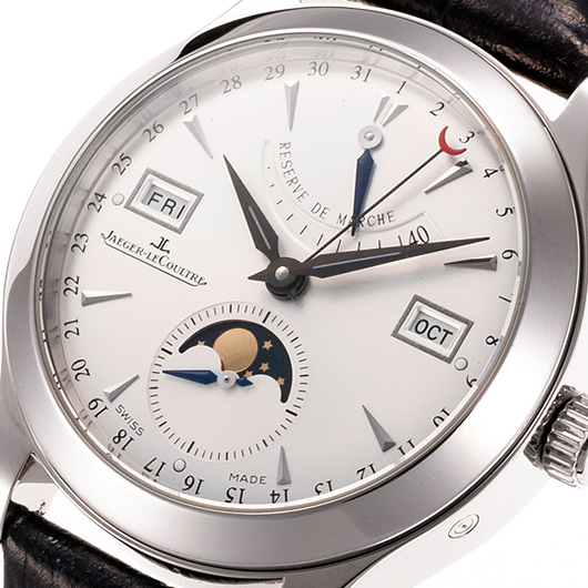 ジャガー・ルクルト マスターカレンダー Q151842A シルバー 中古 サブカット 1枚目