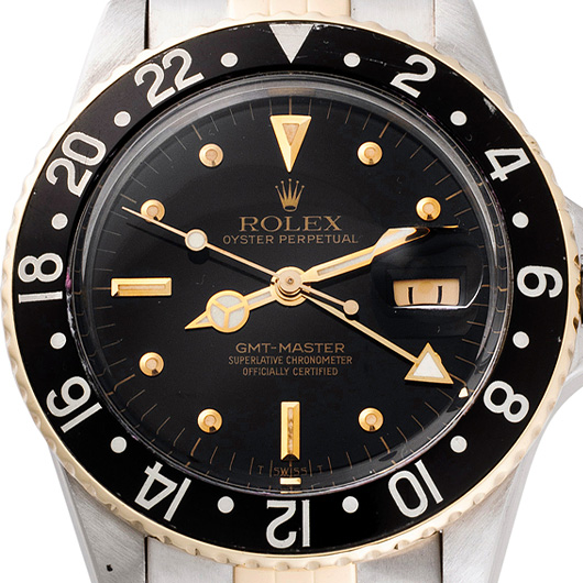 ロレックス GMTマスター 16753 ブラック アンティーク サブカット 3枚目