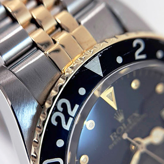 ロレックス GMTマスター 16753 ブラック アンティーク サブカット 4枚目