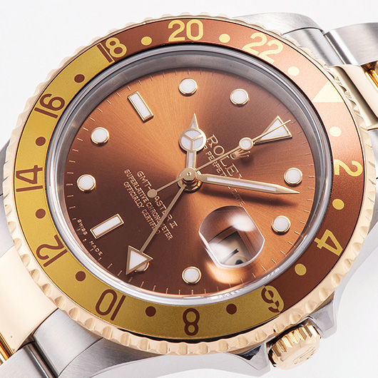 ロレックス GMTマスターⅡ 16713 ブラウン 中古 サブカット 1枚目