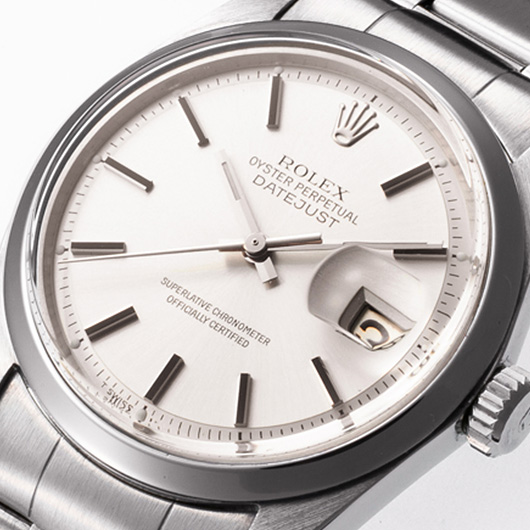 ロレックス デイトジャスト 1600 シルバー アンティーク サブカット 1枚目