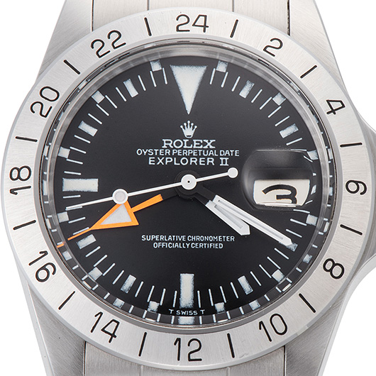 ロレックス エクスプローラーⅡ 1655 ブラック アンティーク サブカット 3枚目